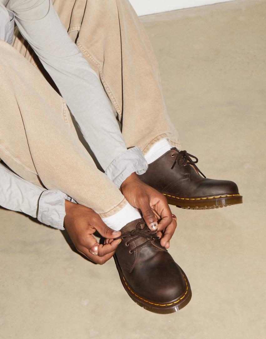 Doc martens 1461 gaucho crazy horse discount