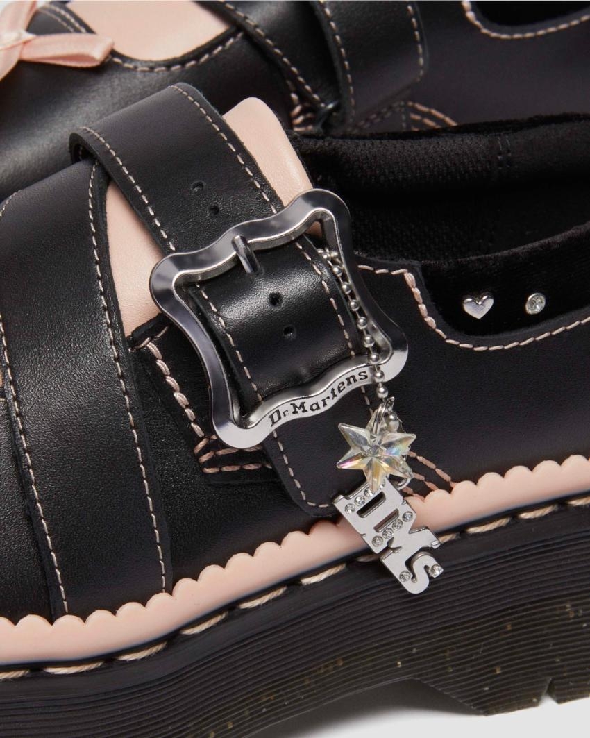 Dr Martens Kemsley Leather Platform Buckle Shoes – Captain